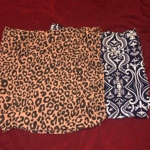 2 pack bandana squares!